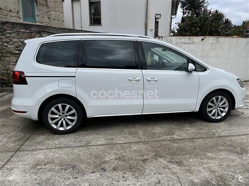 Usado VW Sharan Sportline 184 CV (135 kW) 2015 Blanco Monovolumen