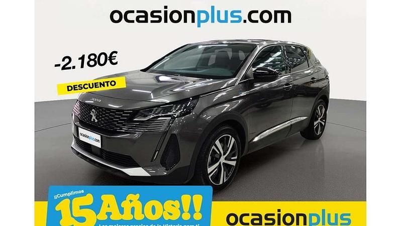 Plateado Usado 2023 Peugeot 3008 Allure Monovolumen | 21.810 € (Super precio) - Imagen 1/4
