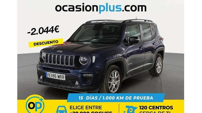 Azul Usado 2024 Jeep Renegade Altitude SUV | 20.446 € (Precio justo) - Imagen 1/4