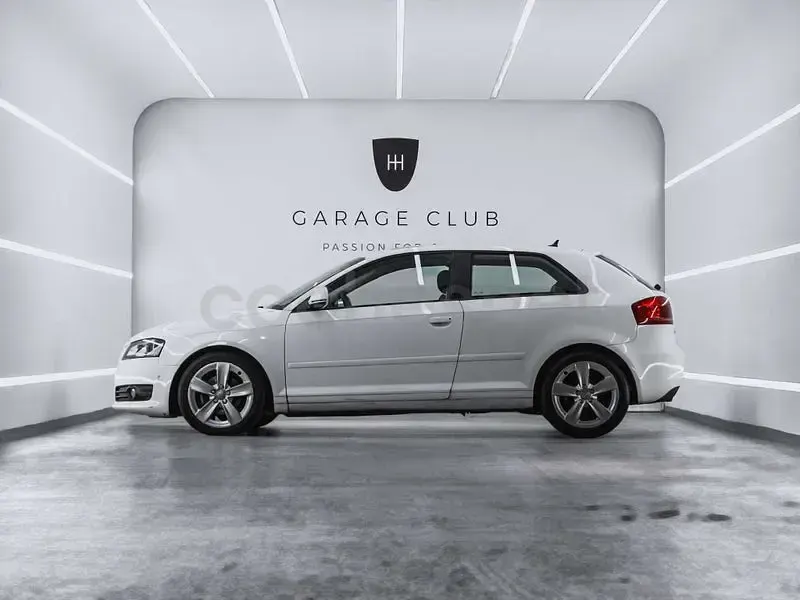 Usado Audi A3 Ambition 140 CV (102 kW) 2009 Blanco Utilitario