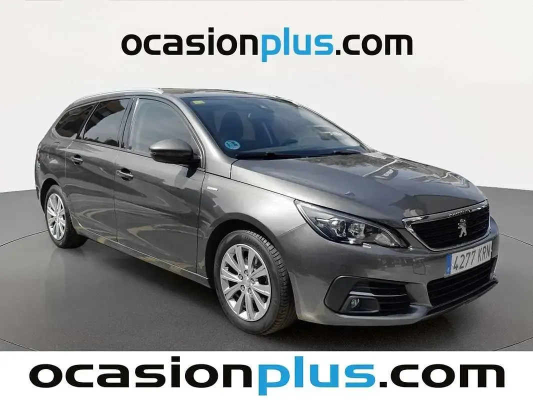 Usado Peugeot 308 SW Style 131 CV (96 kW) 2018 Gris Familiar
