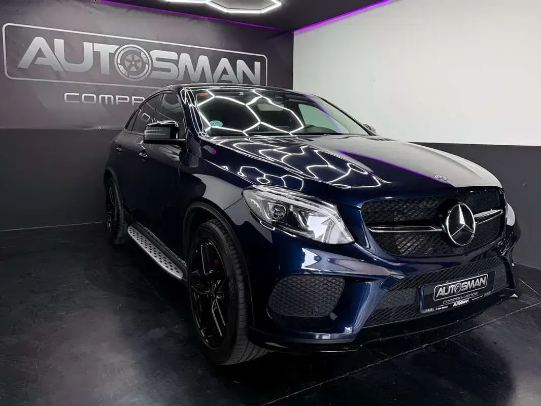 Usado Mercedes GLE350 258 CV (189 kW) 2018 Azul SUV