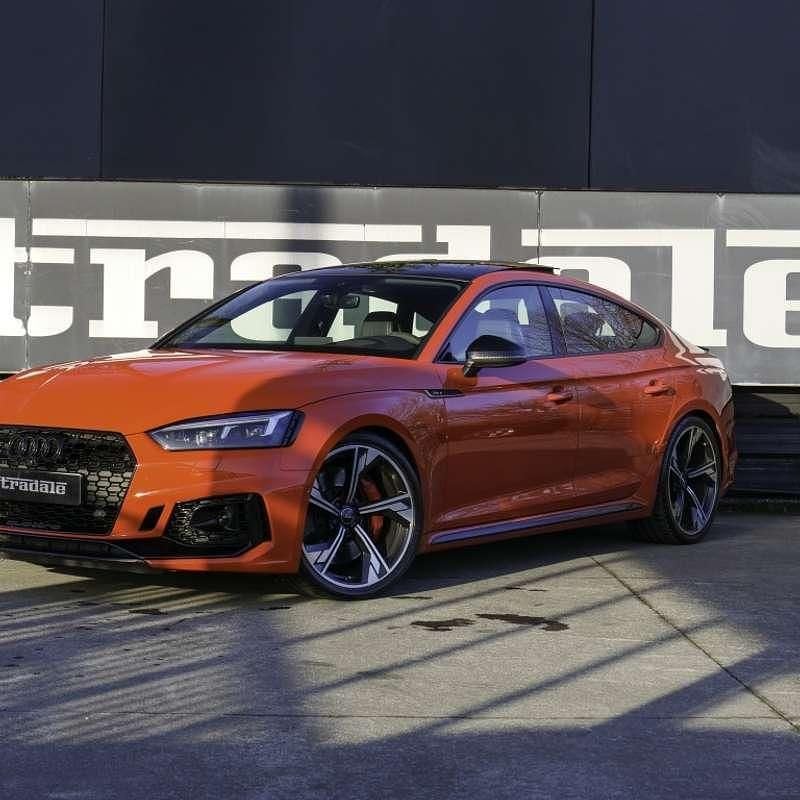 Usado Audi RS5 Sportback 450 CV (330 kW) 2020 Rojo Berlina