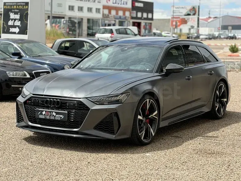Usado Audi RS6 Sport 600 CV (441 kW) 2021 Gris / plata Familiar