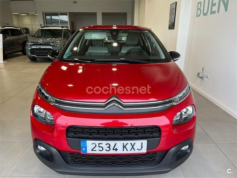 Granate Usado 2019 Citroën C3 Feel Berlina | 9200 € (Precio justo) - Imagen 1/4