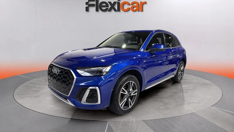 Usado Audi Q5 S-Line 299 CV (219 kW) 2021 Azul SUV