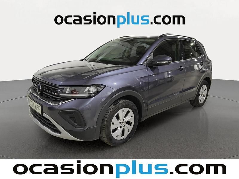 Gris Usado 2024 VW T-Cross Life SUV | 18.500 € (Precio justo) - Imagen 1/4