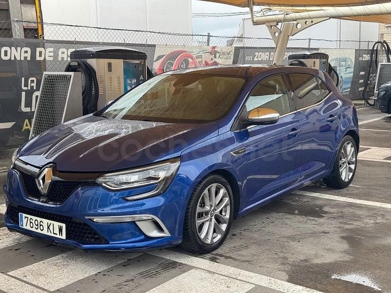 Usado Renault Mégane GT Line GT 205 CV (150 kW) 2018 Azul Berlina