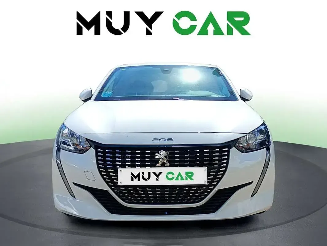 Usado Peugeot 208 Allure 102 CV (75 kW) 2020 Blanco Utilitario