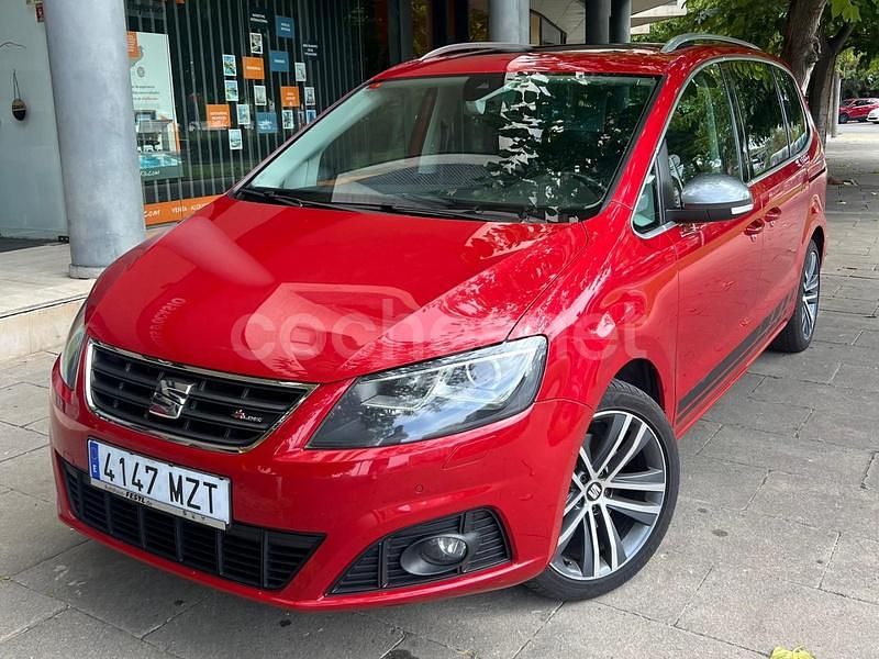 Granate Usado 2017 Seat Alhambra Monovolumen | 20.490 € (Precio justo) - Imagen 1/4