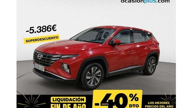 Rojo Usado 2022 Hyundai Tucson SUV | 18.810 € (Super precio) - Imagen 1/1