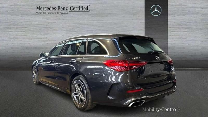 Usado Mercedes C220 201 CV (147 kW) 2023 Gris Familiar
