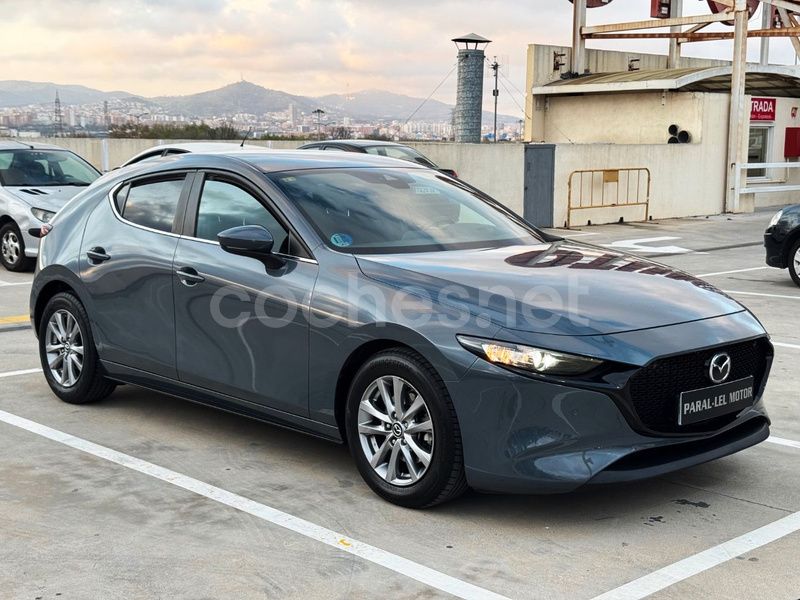 Gris Usado 2019 Mazda 3 Berlina | 17.900 € (Precio justo) - Imagen 1/4