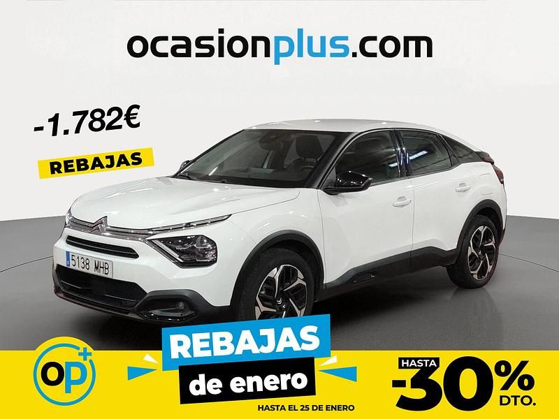 Blanco Usado 2023 Citroën C4 Feel Berlina | 12.900 € (Precio justo) - Imagen 1/4
