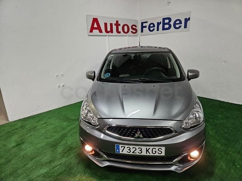 Usado Mitsubishi Space Star 80 CV (58 kW) 2018 Gris / plata Utilitario