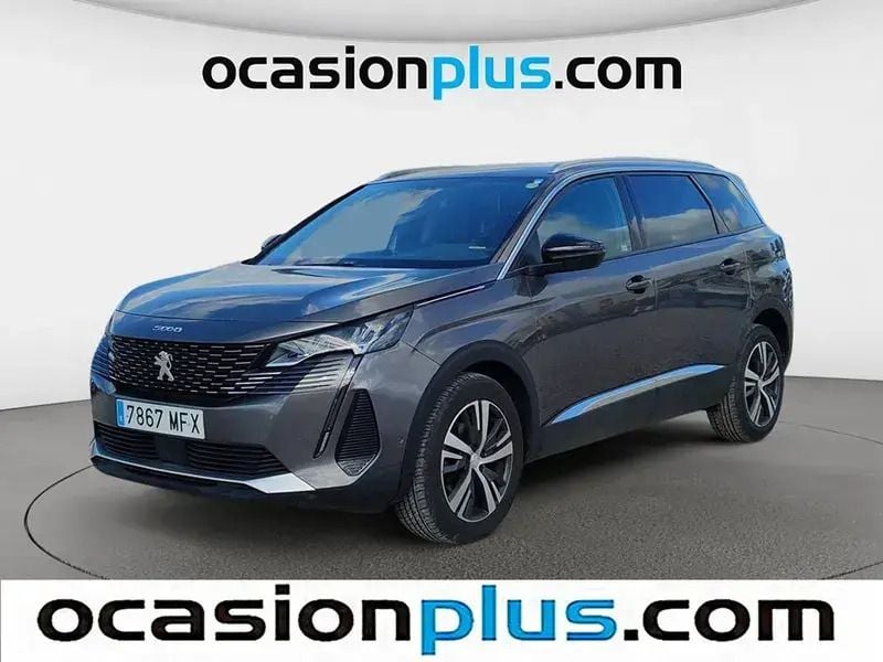 Gris plata Usado 2023 Peugeot 5008 Allure Monovolumen | 20.355 € (Buen precio) - Imagen 1/4