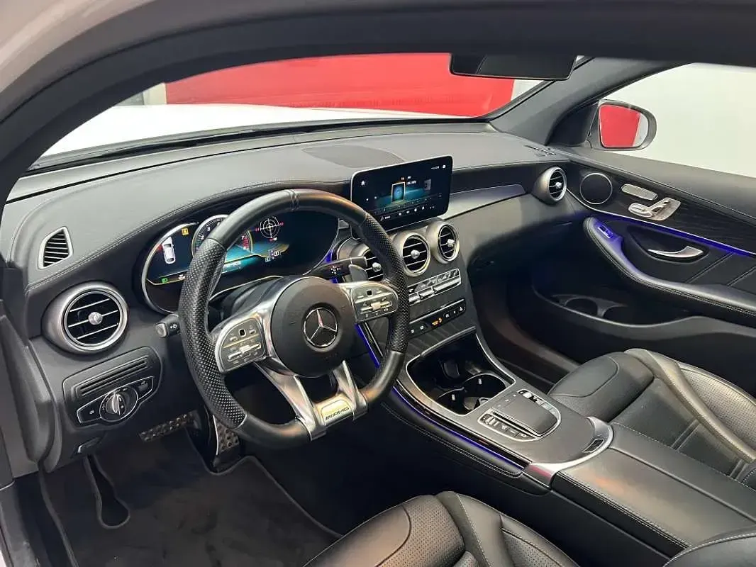 Usado Mercedes GLC63 AMG AMG 476 CV (350 kW) 2020 Blanco SUV