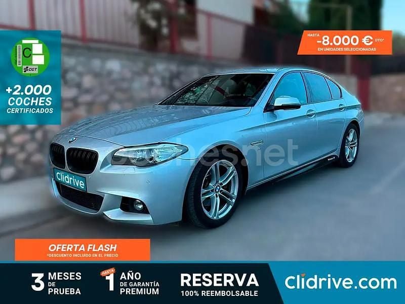 Gris / plata Usado 2016 BMW 520 Berlina | 16.790 € (Precio justo) - Imagen 1/3