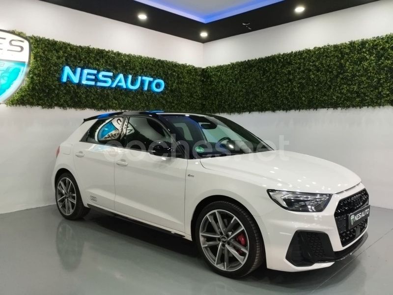 Blanco Usado 2019 Audi A1 Sportback S-Line Utilitario | 26.999 € (Precio justo) - Imagen 1/4