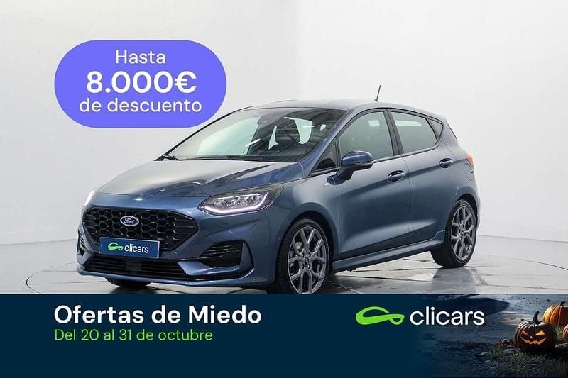 Azul Usado 2023 Ford Fiesta ST-Line Utilitario | 12.290 € (Buen precio) - Imagen 1/4