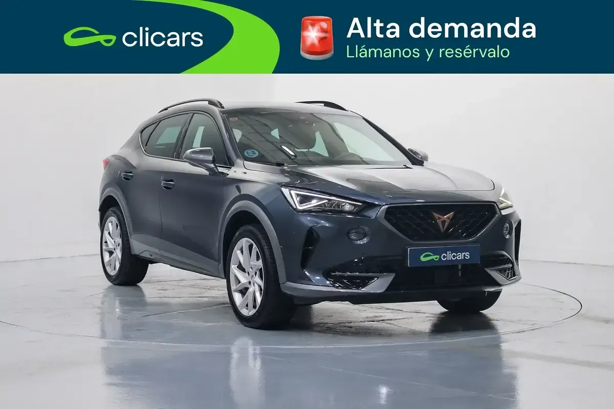 Usado Cupra Formentor 150 CV (110 kW) 2021 Gris / plata SUV