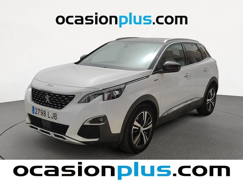 Blanco Usado 2020 Peugeot 3008 GT-line SUV | 14.537 € (Buen precio) - Imagen 1/4