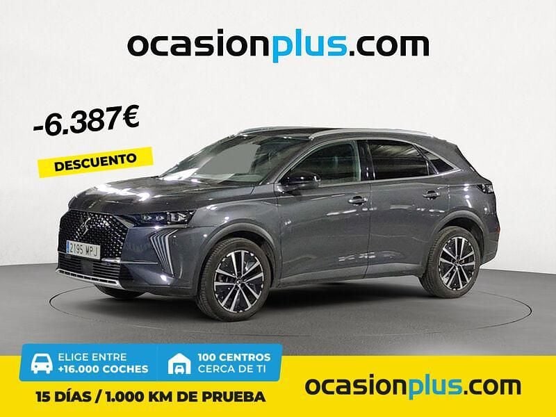 Gris Usado 2024 DS Automobiles DS7 Crossback Rivoli SUV | 28.690 € (Precio justo) - Imagen 1/4
