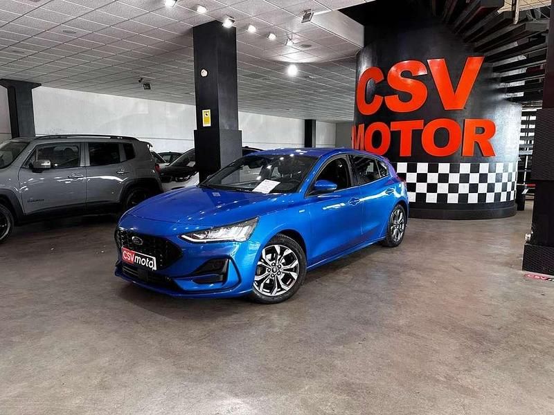 Usado Ford Focus ST-Line 126 CV (92 kW) 2023 Azul Berlina