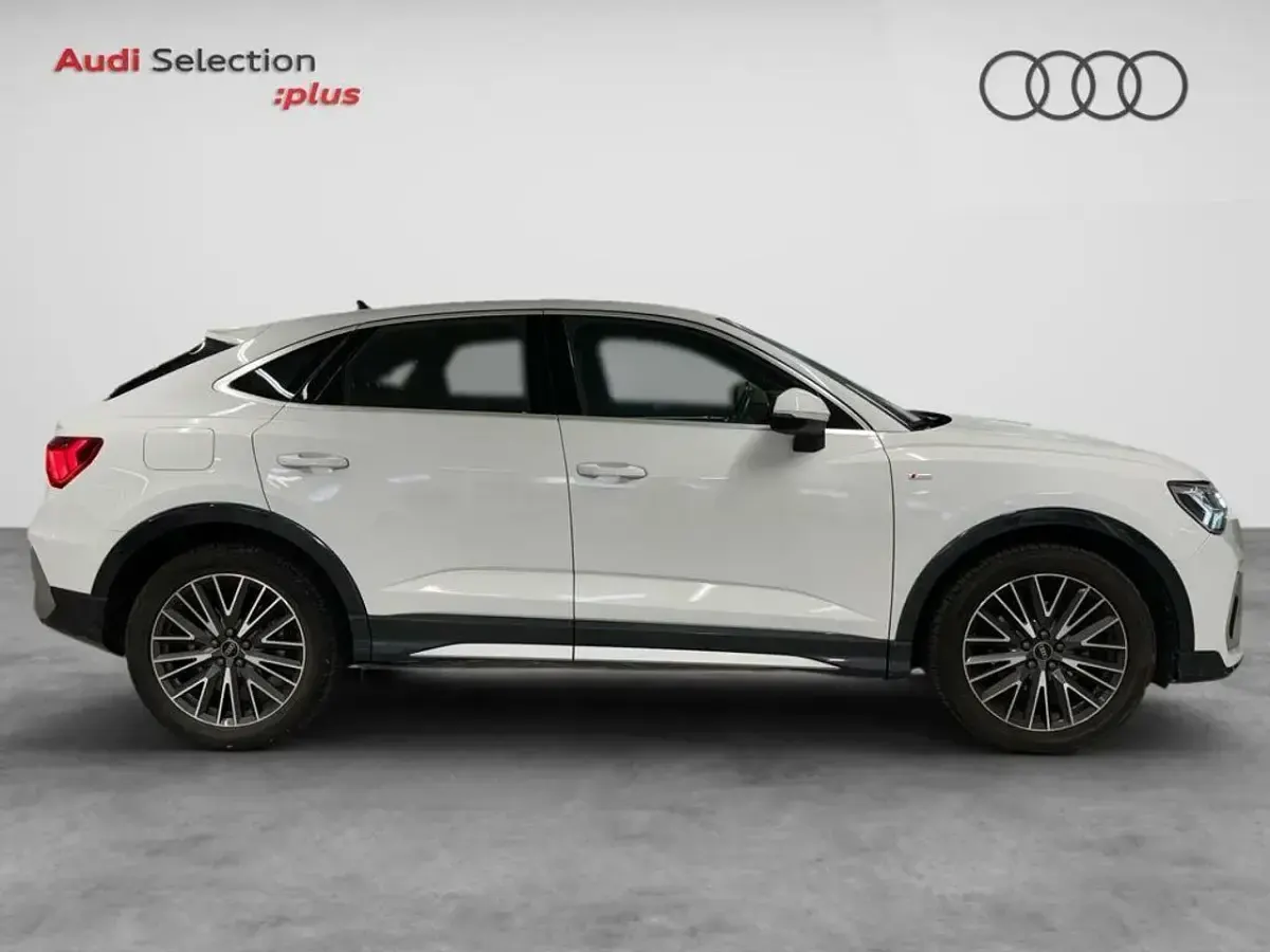Usado Audi Q3 S-Line 150 CV (110 kW) 2021 Blanco SUV