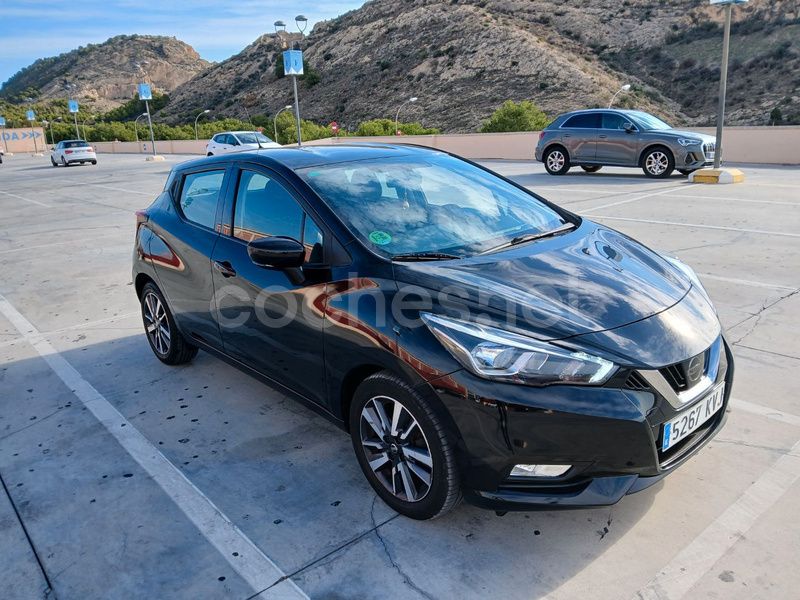 Usado Nissan Micra Acenta 71 CV (52 kW) 2019 Negro Utilitario