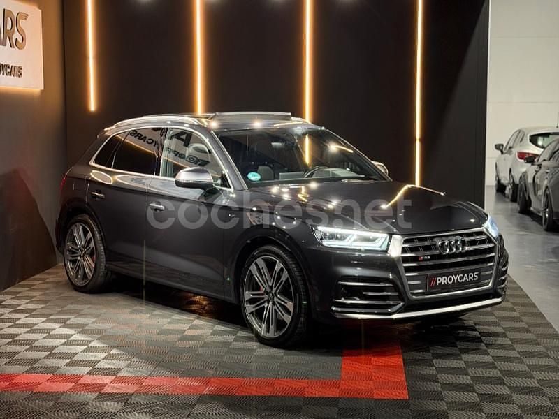 Usado Audi SQ5 354 CV (260 kW) 2018 Gris / plata SUV