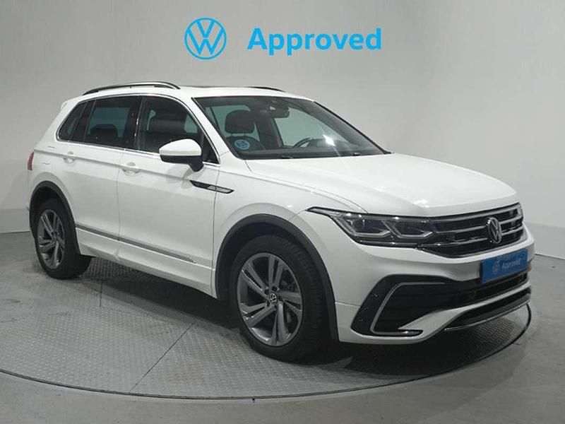 Blanco Usado 2022 VW Tiguan R-line SUV | 29.000 € (Precio justo) - Imagen 1/4