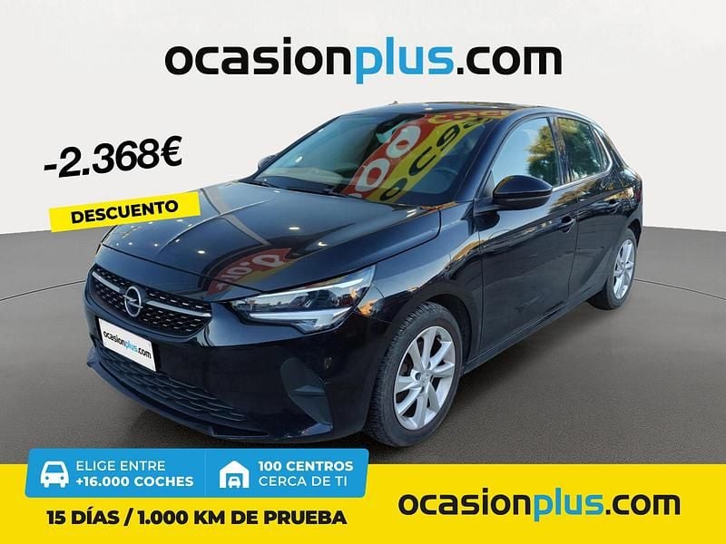 Negro Usado 2021 Opel Corsa Elegance Berlina | 9990 € (Buen precio) - Imagen 1/4
