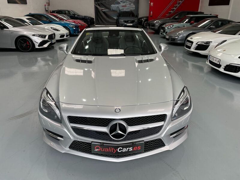 Usado Mercedes SL400 333 CV (244 kW) 2016 Gris / plata Descapotable