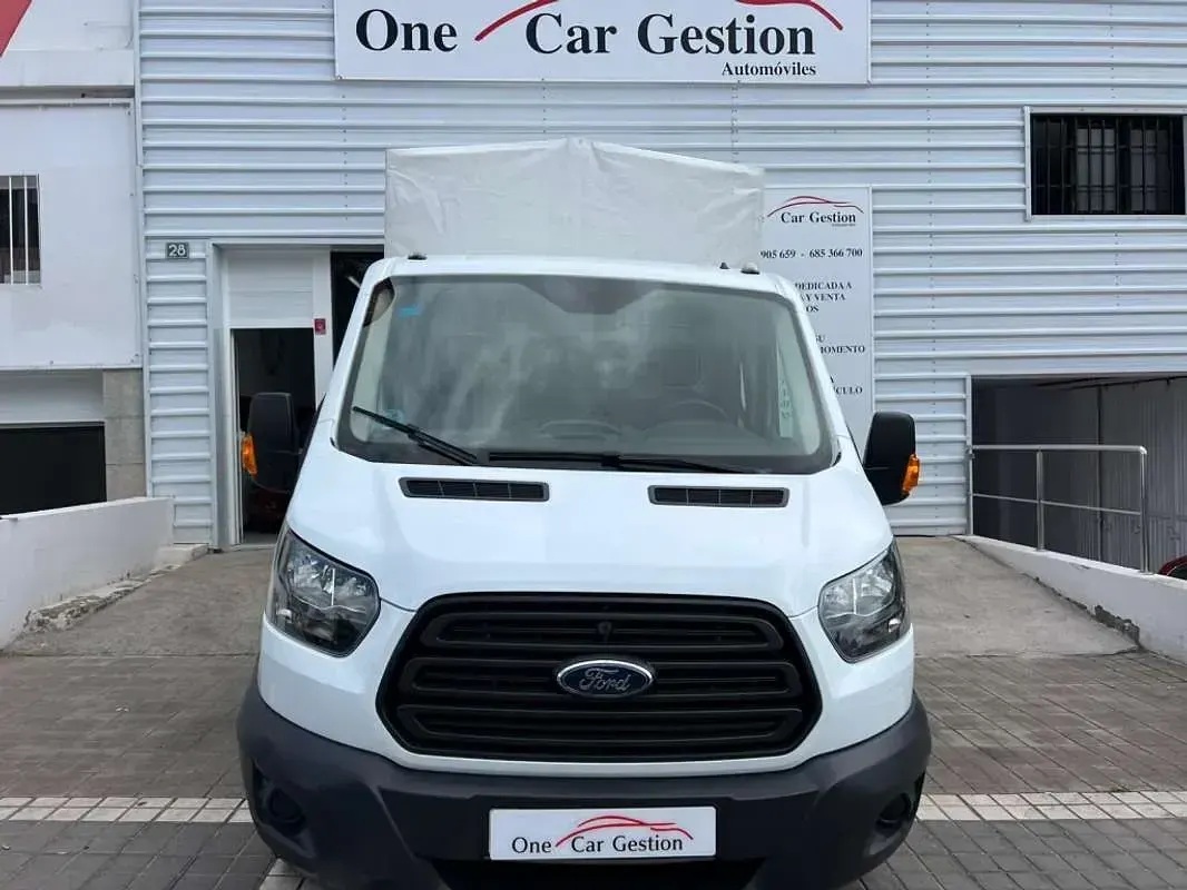 Usado Ford Transit Ambiente 170 CV (125 kW) 2018 Blanco Van