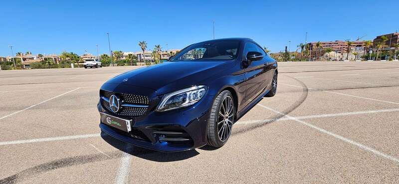 Azul Usado 2019 Mercedes C300 Coupe | 39.500 € (Precio justo) - Imagen 1/4
