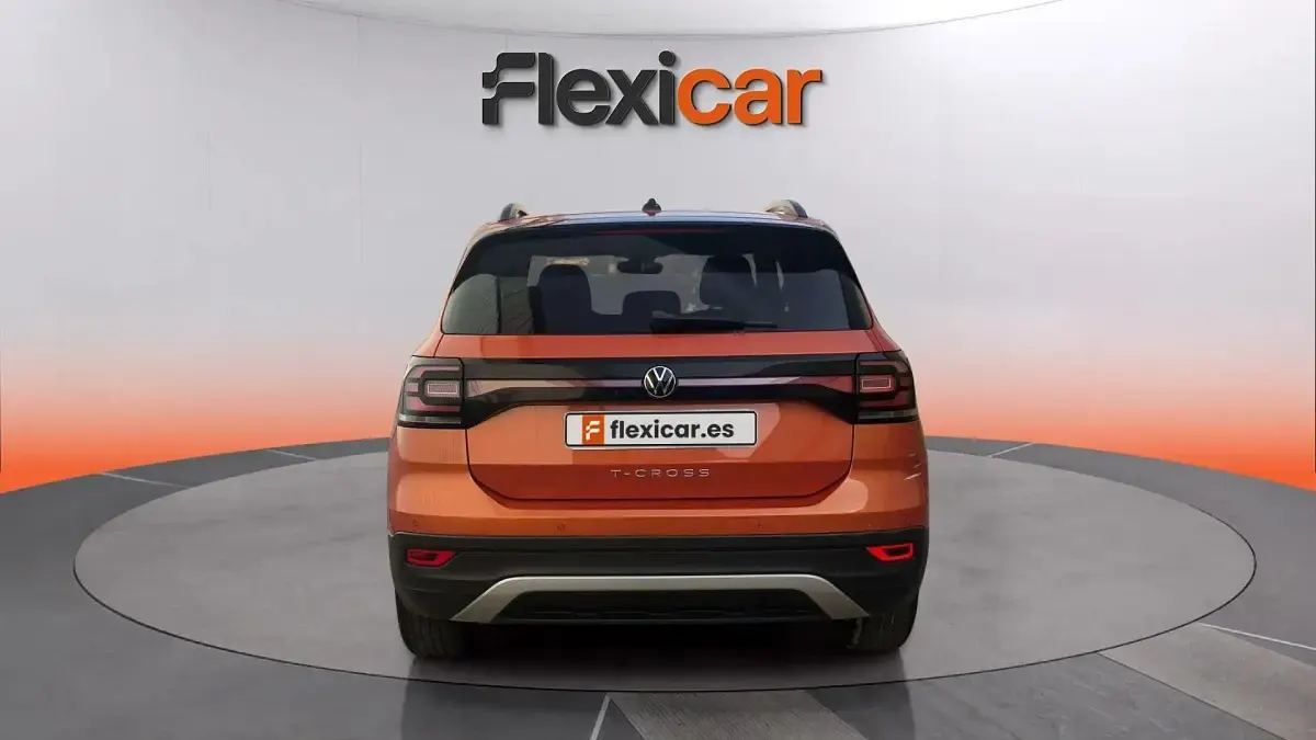Usado VW T-Cross Advance 95 CV (69 kW) 2022 Naranja SUV
