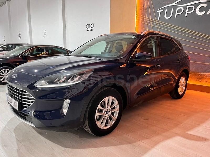 Usado Ford Kuga Titanium 120 CV (88 kW) 2021 Azul SUV