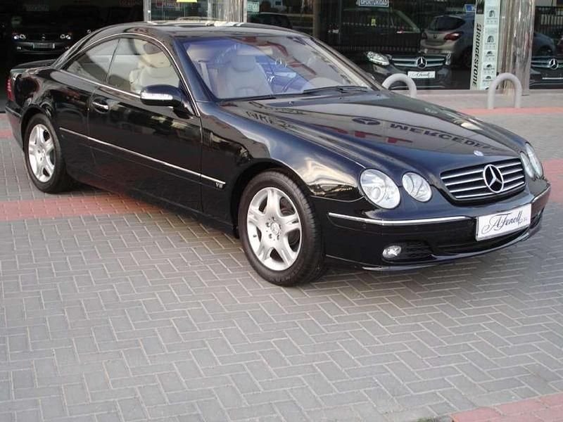 Negro Usado 2003 Mercedes CL500 Coupe | 20.999 € - Imagen 1/4