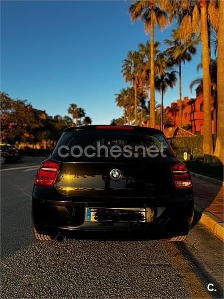 Negro Usado 2012 BMW 116 Utilitario | 6500 € (Buen precio) - Imagen 1/4