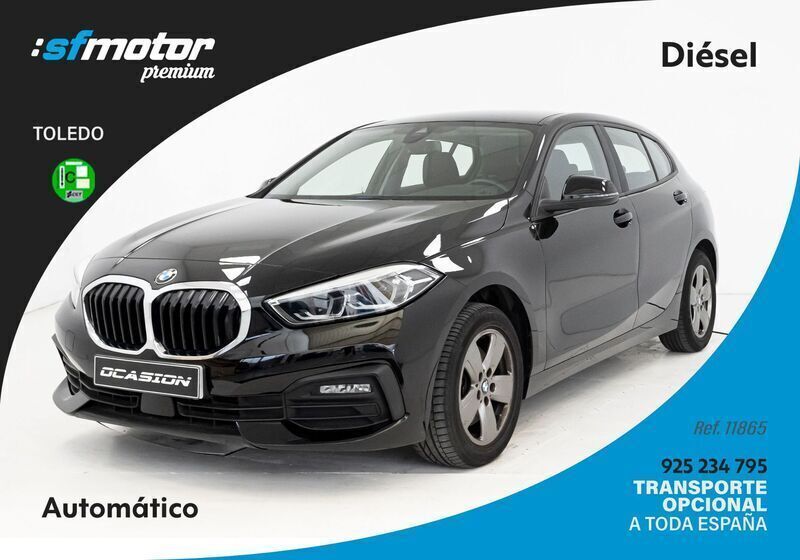 Negro Usado 2021 BMW 116 Utilitario | 22.900 € (Un poco caro) - Imagen 1/4