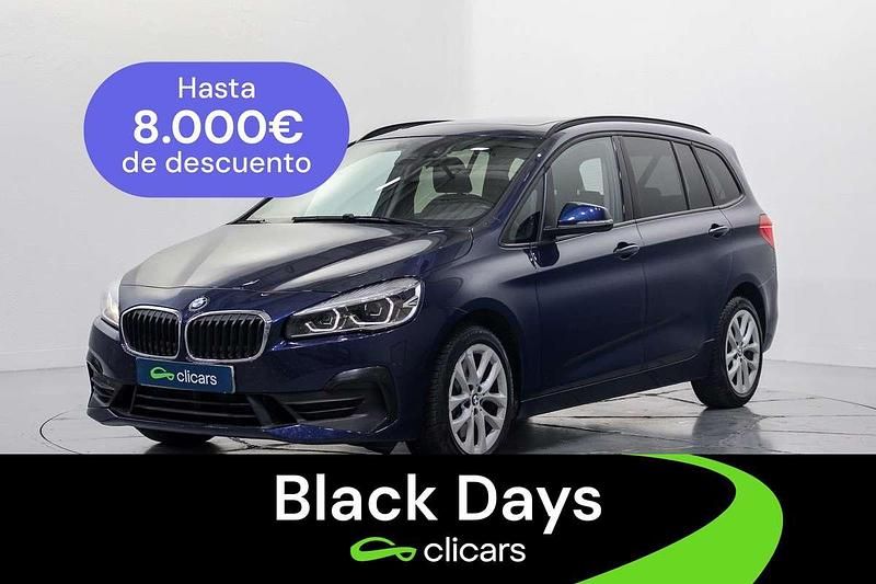Azul Usado 2019 BMW 220 Gran Tourer Monovolumen | 20.390 € - Imagen 1/4