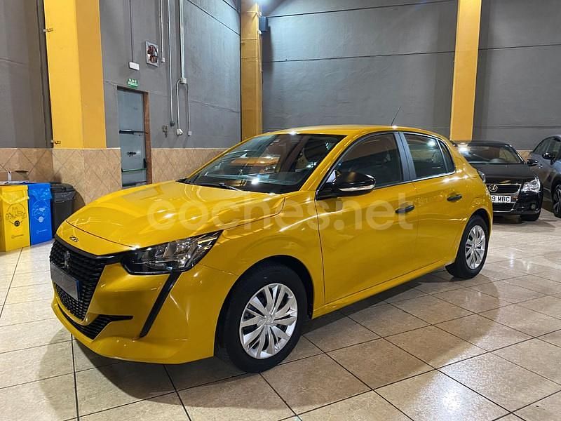 Amarillo Usado 2021 Peugeot 208 Utilitario | 9490 € (Super precio) - Imagen 1/4