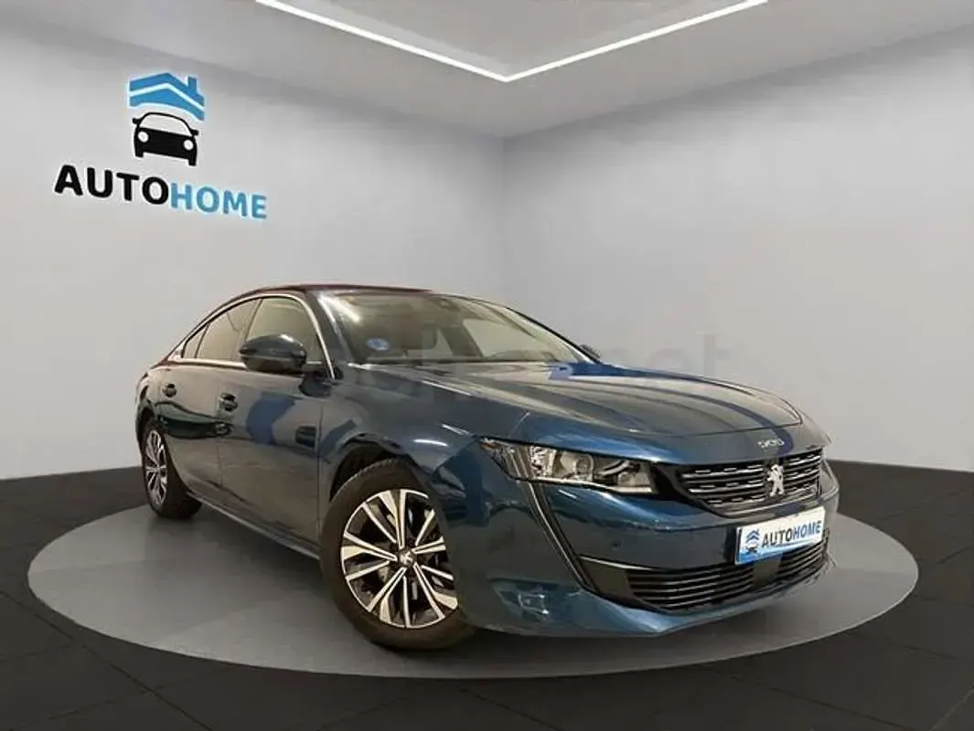 Usado Peugeot 508 Allure 225 CV (165 kW) 2021 Negro Berlina