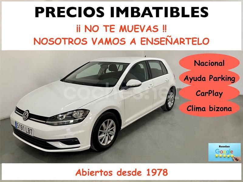 Blanco Usado 2019 VW Golf VII Berlina | 14.999 € (Buen precio) - Imagen 1/4