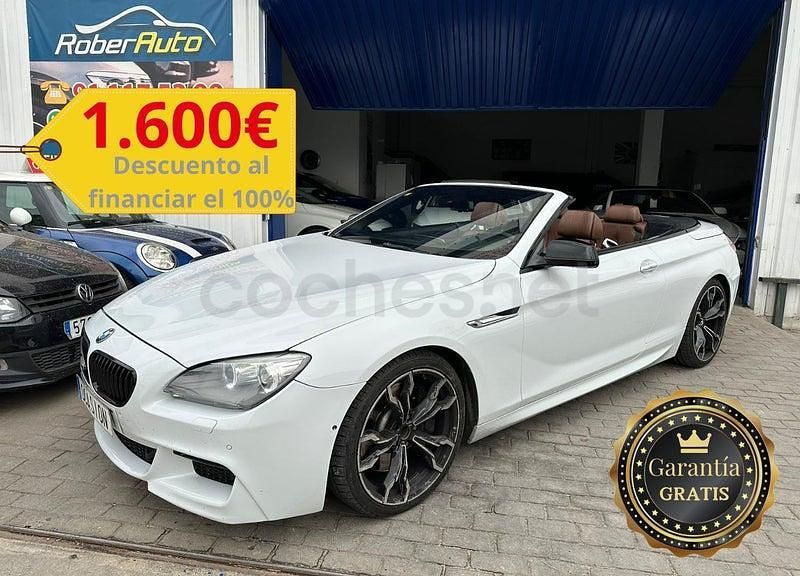 Usado BMW 650 Cabriolet 407 CV (299 kW) 2012 Blanco Descapotable