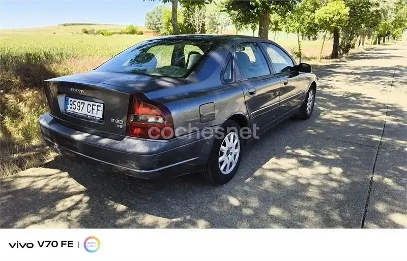 Usado Volvo S80 163 CV (119 kW) 2004 Gris / plata Berlina