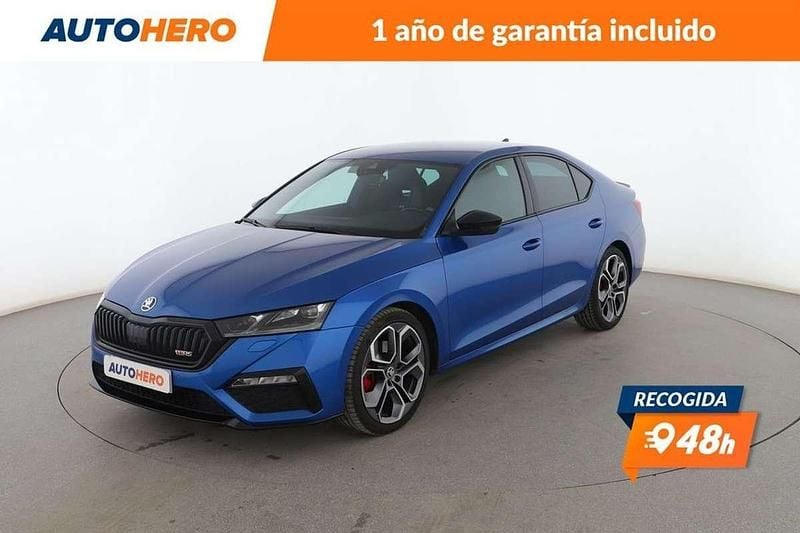 Azul Usado 2022 Skoda Octavia RS Berlina | 27.999 € (Buen precio) - Imagen 1/3