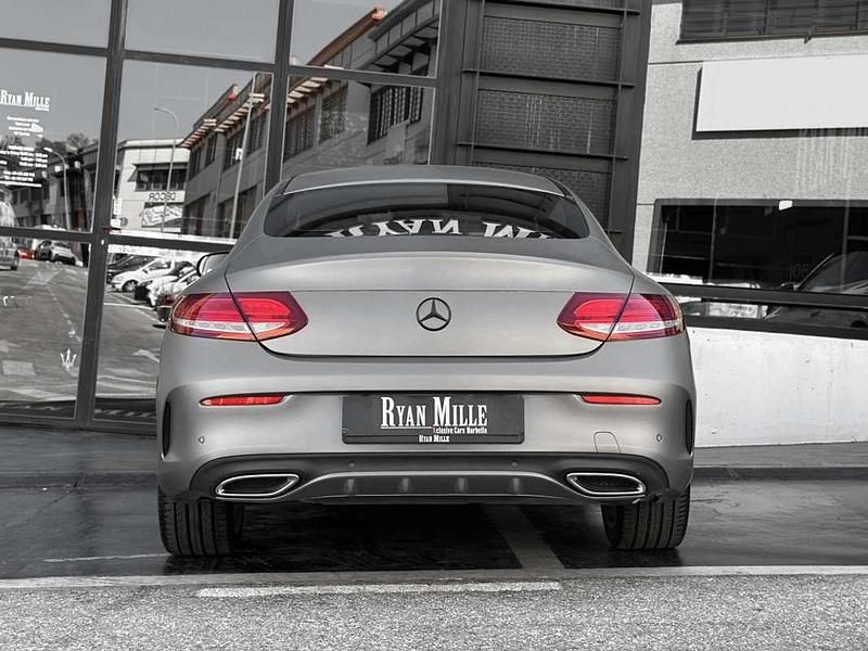 Occasion Mercedes C250 AMG line 204 PK (150 kW) 2015 Wit Coupé