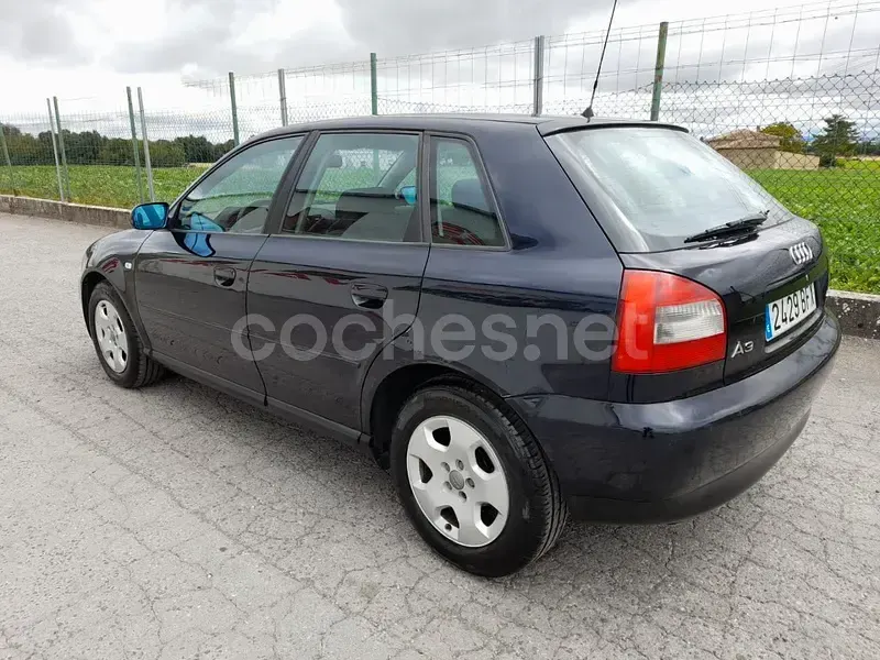 Usado Audi A3 Ambiente 110 CV (80 kW) 2001 Azul Utilitario